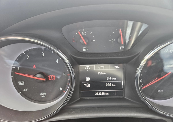 Opel Astra cena 26900 przebieg: 262000, rok produkcji 2017 z Nowogrodziec małe 154